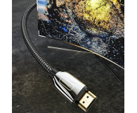 USAMS Kabel HDMI - HDMI 3mUltra HD U67 2,1 8K czarny - 1569078 - zdjęcie 5